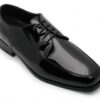 Black gloss Dunbar Square toe Shoe