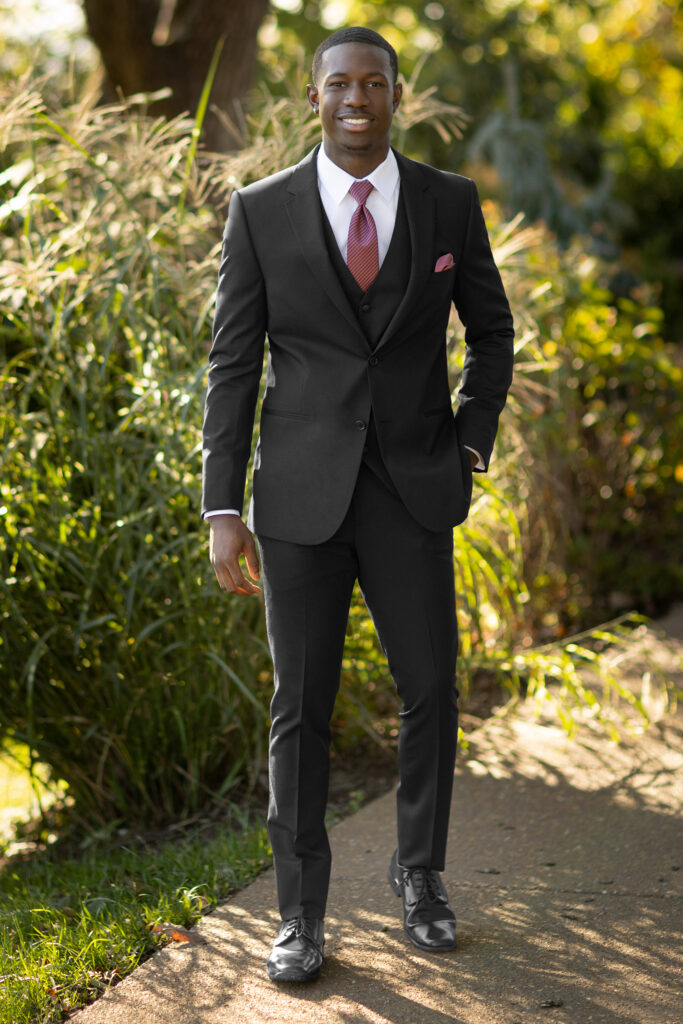 Formal Alliance Black Performance Suit Jacket & Pants - the Winona Wedding  Planners